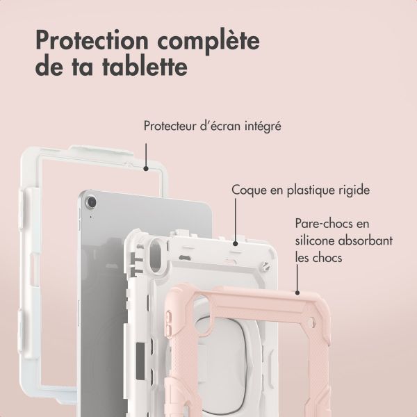 imoshion Coque tablette kidsproof Rugged Apple iPad Air 11 pouces (2026) M4 / (2025) M3 / (2024) M2 - Rose clair