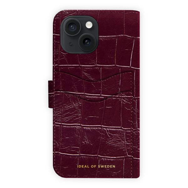 iDeal of Sweden Magnet Wallet+ Étui portefeuille Apple iPhone 17e / 16e / 15 / 14 / 13 - Fine Wine