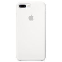 Apple Coque en silicone Apple iPhone 8 Plus / 7 Plus - White