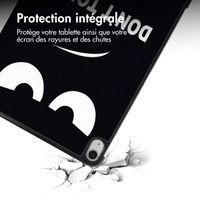 imoshion Coque tablette Design Trifold Apple iPad Air 13 pouces (2026) M4 / (2025) M3 / (2024) M2 - Don't touch