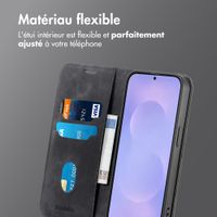 imoshion Étui de téléphone portefeuille Slim Samsung Galaxy S26 Plus - Noir