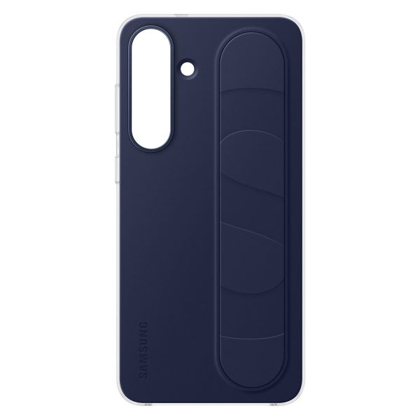 Samsung Coque arrière originale Standing Grip Samsung Galaxy S25 FE - Dark Blue