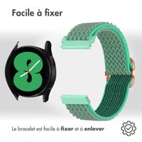 imoshion Bracelet en nylon élastique  - Connexion universelle 20 mm - Turquoise