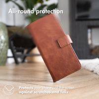 imoshion Étui de télephone portefeuille de luxe Motorola Edge 70 - Marron