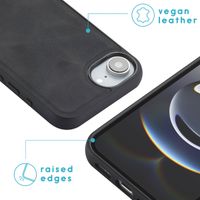imoshion Etui de télephone luxe 2-en-1 amovible Apple iPhone 17e / 16e - Noir