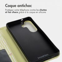imoshion Étui de télephone portefeuille Design Samsung Galaxy S26 - Garden Stripes
