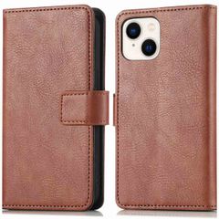 imoshion Étui de télephone portefeuille de luxe Apple iPhone 15 - Marron