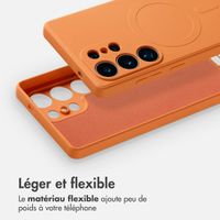 imoshion Coque Couleur avec MagSafe Samsung Galaxy S25 Ultra - Orange