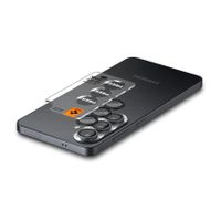 Spigen Optik Pro EZ Fit Lens Protector - Protection d'objectif de caméra (lot de 2) Samsung Galaxy S26 - Noir