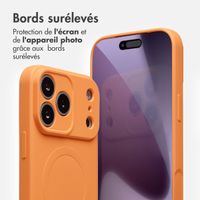 imoshion Coque Couleur avec MagSafe Apple iPhone 17 Pro Max - Orange