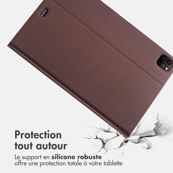 Accezz Coque tablette Classic Apple iPad Pro 11 (2022 / 2021 / 2020 / 2018) - Marron