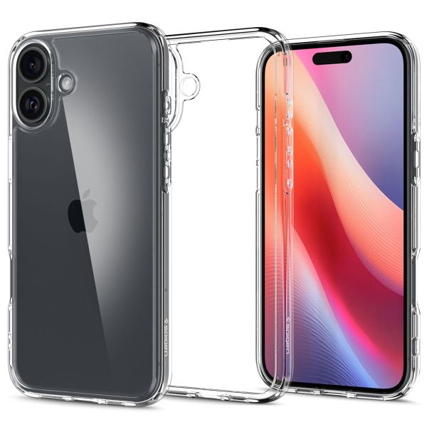 Spigen Coque Ultra Hybrid Apple iPhone 16 - Crystal Clear