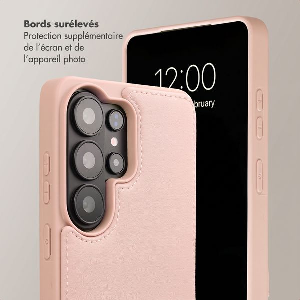 Selencia Coque de télephone Nova avec cordon et porte-cartes Samsung Galaxy S26 Ultra - Dusty Rose