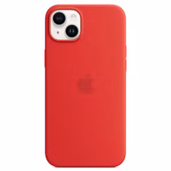 Apple Coque en silicone MagSafe Apple iPhone 14 Plus - Rouge