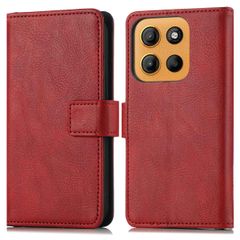 imoshion Étui de télephone portefeuille de luxe Motorola Moto G15 / G15 Power - Rouge