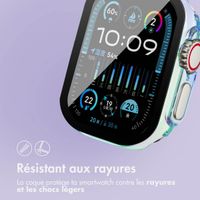 imoshion Coque rigide brillante à couverture complète Apple Watch Ultra / Ultra 2 / Ultra 3 - 49 mm - Pearlescent