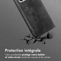 imoshion Étui de téléphone portefeuille Slim Motorola Edge 70 Fusion - Noir