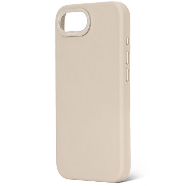 Decoded Coque en cuir Apple iPhone 17e / 16e - Clay