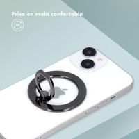 Selencia Bague téléphone MagSafe - Noir