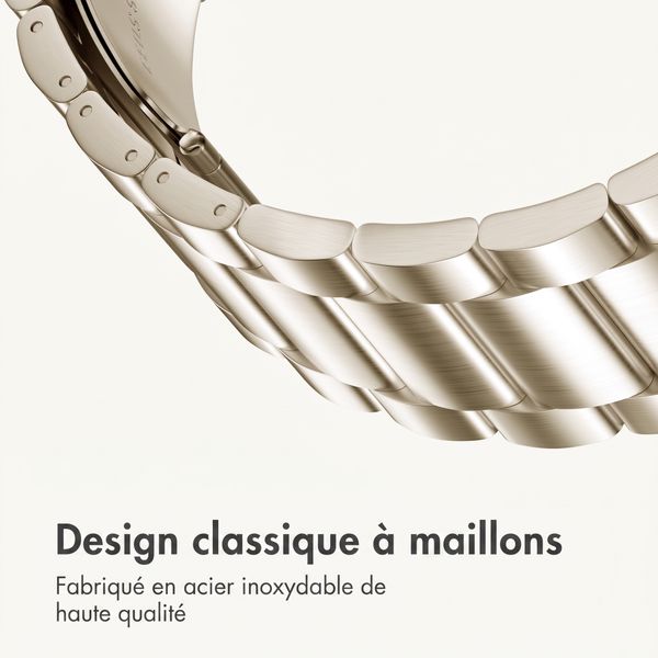 imoshion Bracelet acier Apple Watch | 44/45/46/49 mm - Starlight