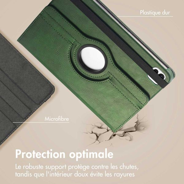 imoshion Coque tablette rotatif à 360° Apple iPad Pro 11 (2025) M5 / (2024) M4 - Vert