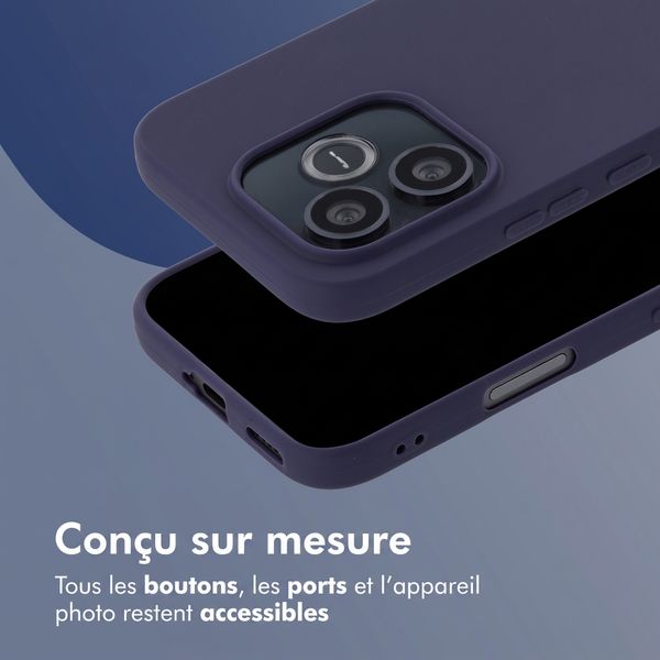 imoshion Coque Couleur Honor 600 Lite - Bleu foncé