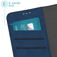 imoshion Etui de télephone luxe 2-en-1 amovible Apple iPhone 16 - Bleu