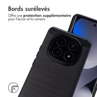 imoshion Coque Brushed Xiaomi Redmi Note 15 (4G) - Noir