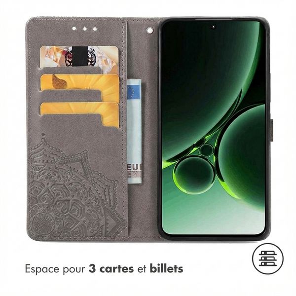imoshion Etui de télephone Mandala OnePlus Nord 3 - Gris