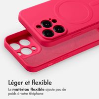 imoshion Coque Couleur avec MagSafe Apple iPhone 13 Pro - Neon Pink