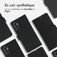 Accezz Étui de télephone Wallet Samsung Galaxy A14 (5G/4G) - Noir