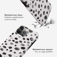 Selencia Coque arrière Vivid Apple iPhone 15 Pro Max - Trendy Leopard
