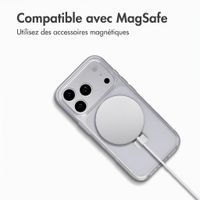 Accezz Coque Ring Stand avec MagSafe Apple iPhone 18 Pro Max / 17 Pro Max - Transparent