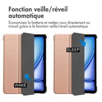 imoshion Coque tablette Trifold Apple iPad Air 13 pouces (2026) M4 / (2025) M3 / (2024) M2 - Rose Doré