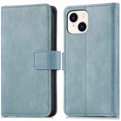 imoshion Étui de télephone portefeuille de luxe Apple iPhone 15 - Bleu clair