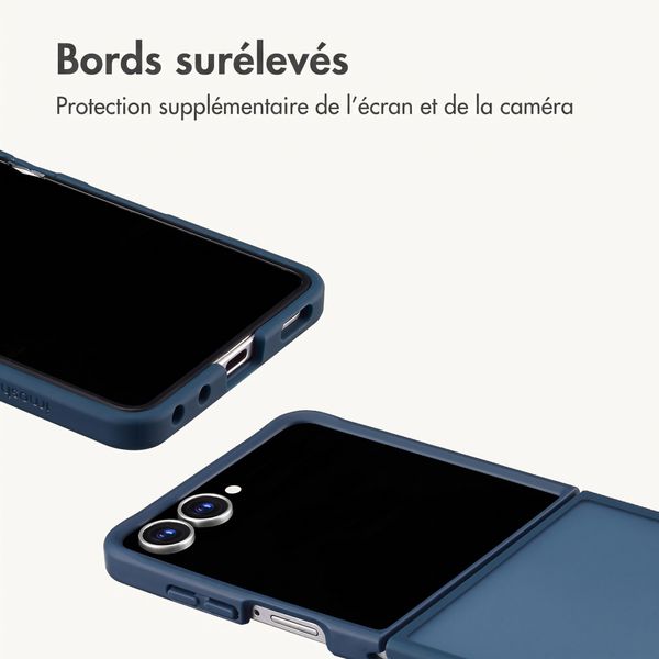 imoshion Coque Color Guard Samsung Galaxy Z Flip 8 - Bleu foncé