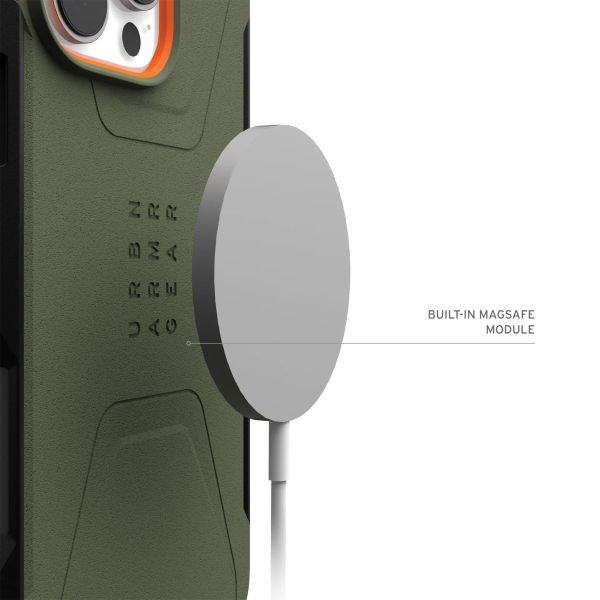 UAG Coque Civilian MagSafe Apple iPhone 16 Pro Max - Olive Drab