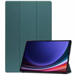 imoshion Coque tablette Trifold Samsung Galaxy Tab S10 Ultra / Tab S9 Ultra - Vert foncé