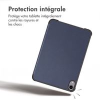 imoshion Coque tablette Trifold Apple iPad Mini 7 (2024) / iPad Mini 6 (2021) - Bleu foncé