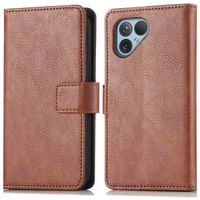 imoshion Étui de télephone portefeuille de luxe Fairphone 5 - Marron