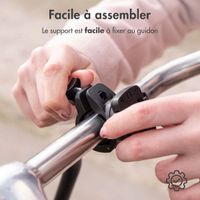 imoshion Support de téléphone pour vélo avec coque - Universel - Noir