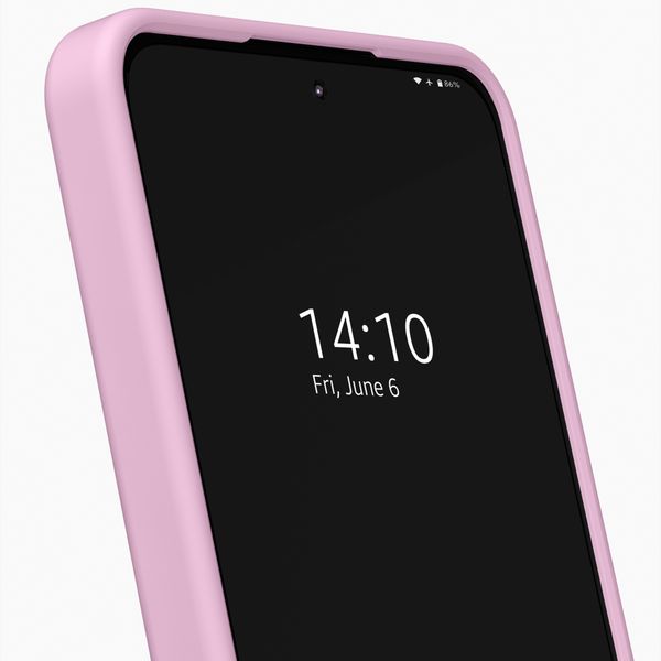 iDeal of Sweden Coque en silicone avec MagSafe Samsung Galaxy A57 (5G) - Bubblegum Pink