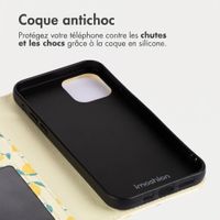 imoshion Étui de télephone portefeuille Design Apple iPhone 12 (Pro) - Citrus Dream