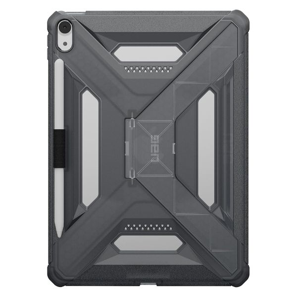 UAG Coque arrière Scout Plus avec support Scout Apple iPad Air 11 pouces (2026) M4 / (2025) M3 / (2024) M2 - Ash