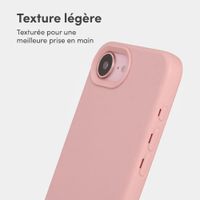 imoshion Coque arrière Texture Apple iPhone 17e / 16e - Rose