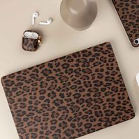 Selencia Coque Laptop Sabi Apple MacBook Pro 13 pouces (2020 / 2022)  - Mocha Brown