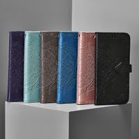 Etui de télephone portefeuille Mandala Samsung Galaxy A50 / A30s - Turquoise