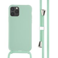 imoshion Coque en silicone avec cordon Apple iPhone 11 Pro - Vert menthe