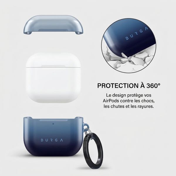 Burga Coque rigide Apple AirPods 4 - Zero Gravity