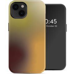 Selencia Coque arrière Vivid avec MagSafe Apple iPhone 14 - Gradient Olive Dust
